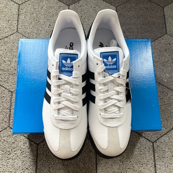 ADIDAS Originals Men’s Samoa, Cloud White/Black - Picture 2 of 16